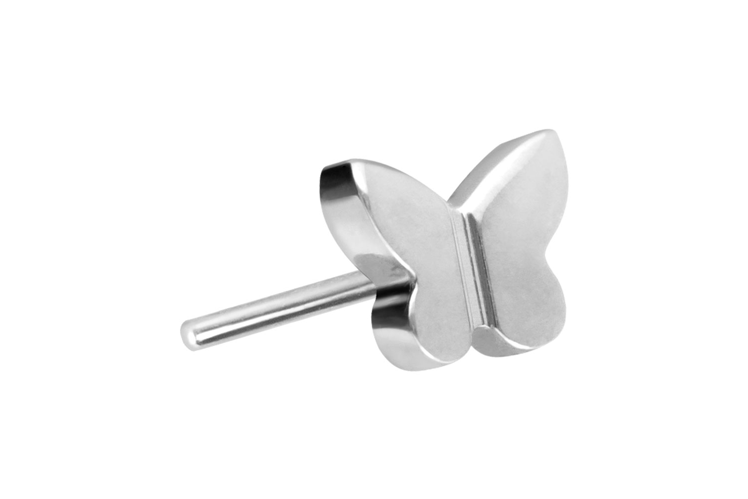 Titan Aufsatz mit Push Pin SCHMETTERLING von Piercingline